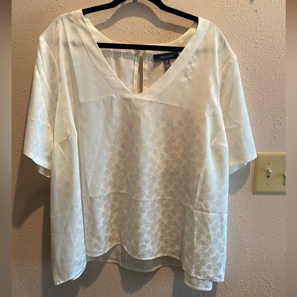 ModCloth Bright and Bubbly Top 3X